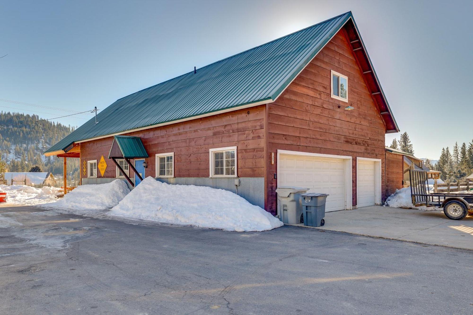 Garden Valley Apartment With Hot Tub And Mtn Views! Crouch エクステリア 写真