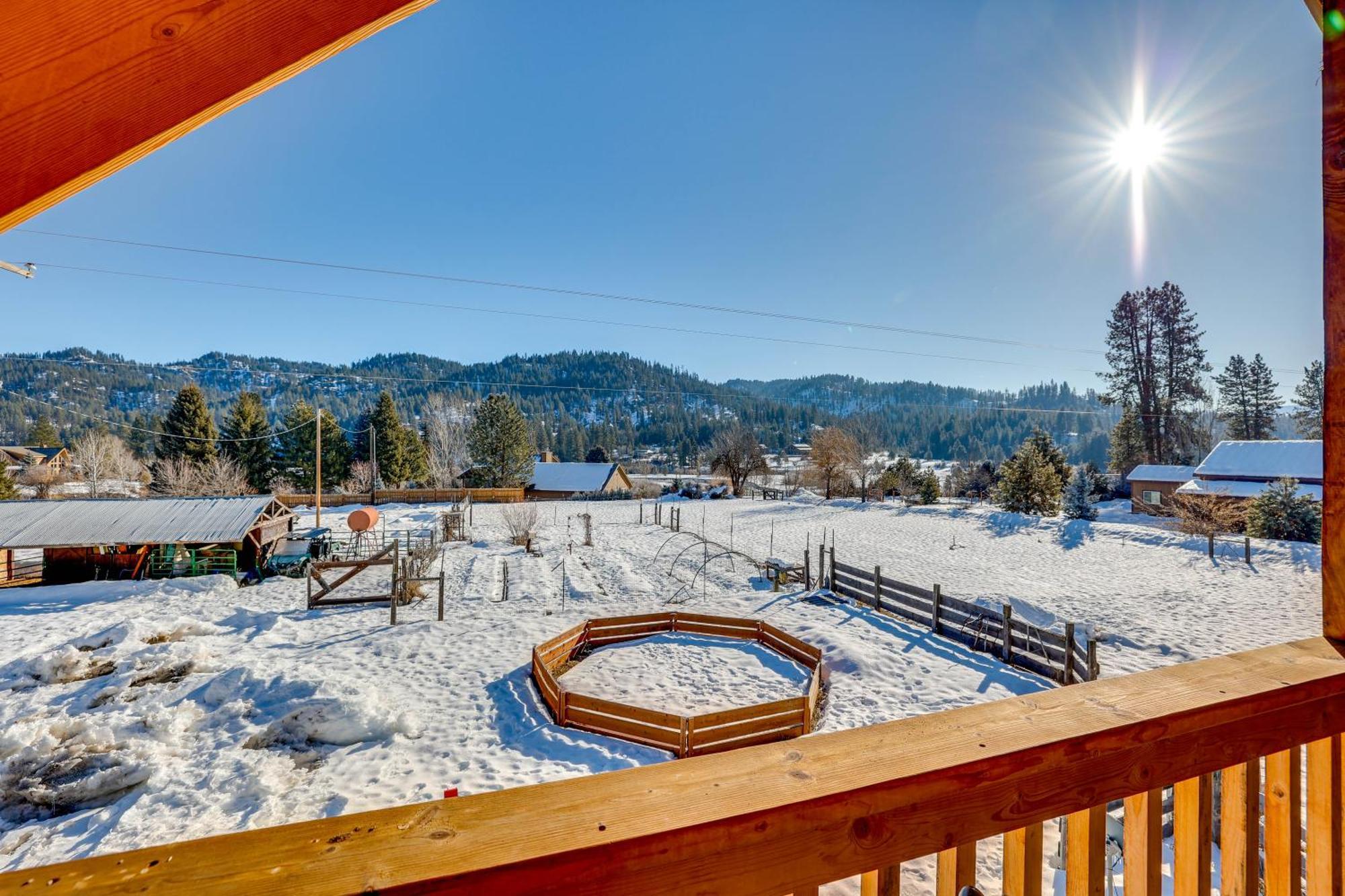 Garden Valley Apartment With Hot Tub And Mtn Views! Crouch エクステリア 写真